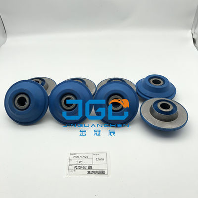 Excavator Engine Rubber Mountings For Komatsu PC200-1 PC200-2 Engine Rubber Mount