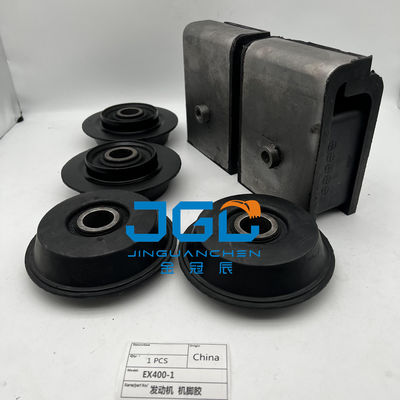Excavator Engine Parts Rubber Mount For EX400-1Engine Mountings Rear