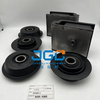 Excavator Engine Parts Rubber Mount For EX400-1Engine Mountings Rear