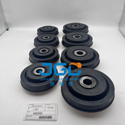 Engine Systems Parts Mounting Rubber Cushion Feet Bumper For HD2045 Excavator Part