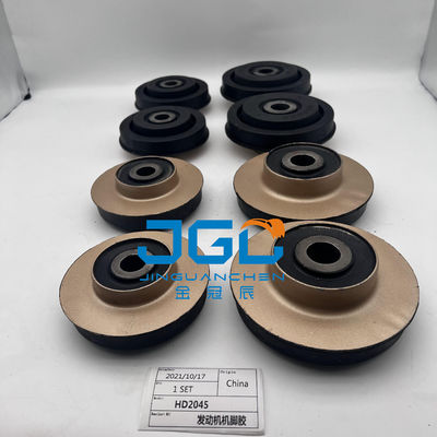 Engine Systems Parts Mounting Rubber Cushion Feet Bumper For HD2045 Excavator Part