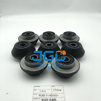 Excavator PC60-7 Diesel Engine Support Cushion For 4D102 Engine Cushion