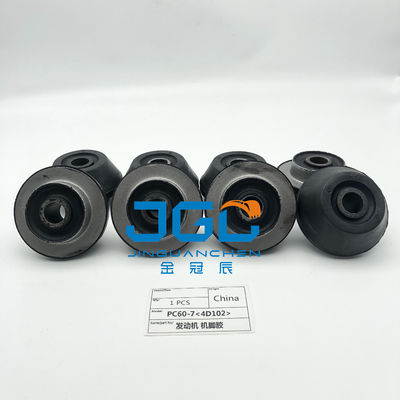 Excavator PC60-7 Diesel Engine Support Cushion For 4D102 Engine Cushion