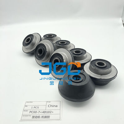 Excavator PC60-7 Diesel Engine Support Cushion For 4D102 Engine Cushion