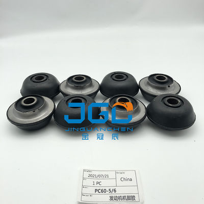 Excavator PC60-5-6 Diesel Engine Support Cushion For Engine Cushion