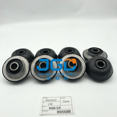 Excavator PC60-5-6 Diesel Engine Support Cushion For Engine Cushion