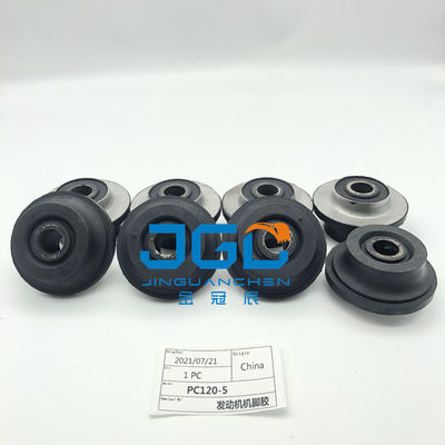 Supplying Multiple Rubber Mounts Engine Excavator Parts Engine Cushion For PC120-5