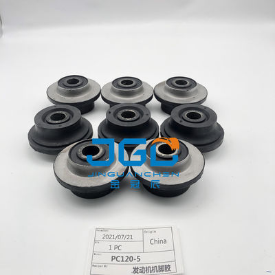 Supplying Multiple Rubber Mounts Engine Excavator Parts Engine Cushion For PC120-5