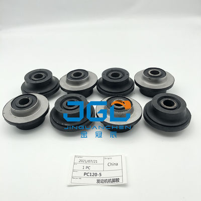 Supplying Multiple Rubber Mounts Engine Excavator Parts Engine Cushion For PC120-5