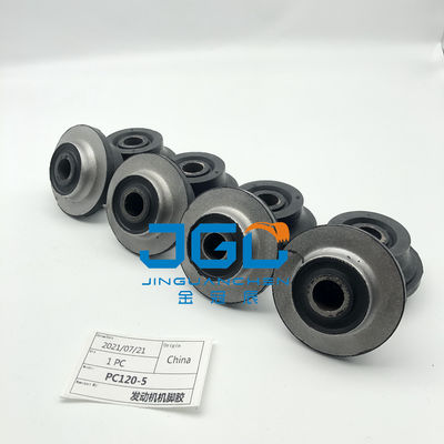 Supplying Multiple Rubber Mounts Engine Excavator Parts Engine Cushion For PC120-5
