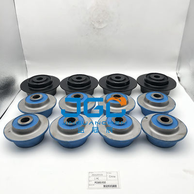 Multiple Rubber Mounts Engine Excavator Parts Engine Cushion For  PC600 650