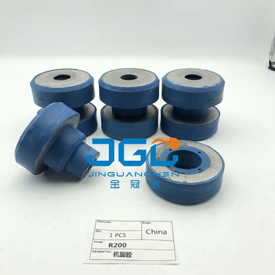 Hot Sales High Quality Excavator Engine Parts R200 Engine Mount Rubber For Engine Mounting Front