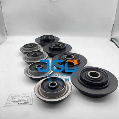 Hot Sale Engine Mounting Engine Systems Parts Mounting Rubber Cushion Feet Bumper For SK450-8,460-8,480-8 Excavator Part