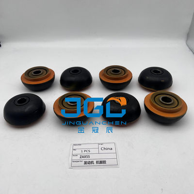 Excavator ZAX55 Diesel Engine Parts Rubber Support Cushion For Engine Cushion