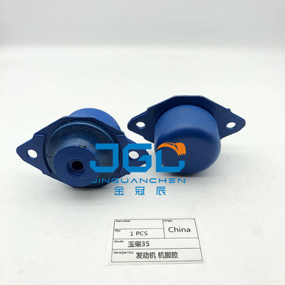 High Quality YC35 Excavator Engine Mount Size 14mm Engine Mount Rubber