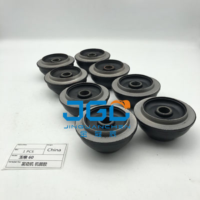 Hot Sale Excavator YC60 Engine Mounting Rubber Cushion  Engine Mount
