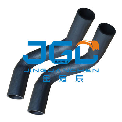 Excavator HD250  HD250-5 HD250-7 Flexible Rubber Hose Upper And Down Radiator Hose EH70300 EH70460 Radiator Spare Parts