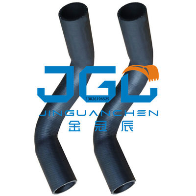Excavator HD250  HD250-5 HD250-7 Flexible Rubber Hose Upper And Down Radiator Hose EH70300 EH70460 Radiator Spare Parts