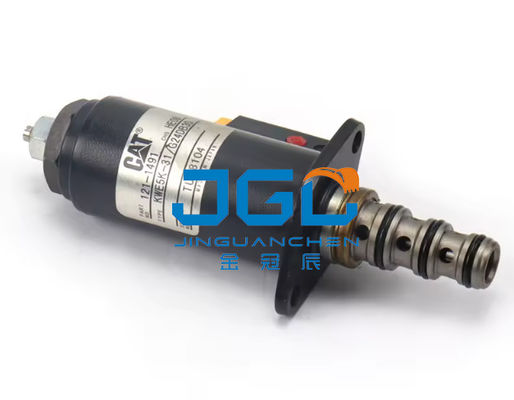 Wholesale Excavator Parts Hydraulic Pump Pilot Safety Lock Solenoid Valve 121-1491 Kwe5k-31 G24db30