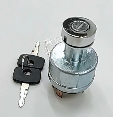 9G-7641 4 Wire Ignition Switch Excavator Spare Parts 4 Lines Ignition Start Switch With Key