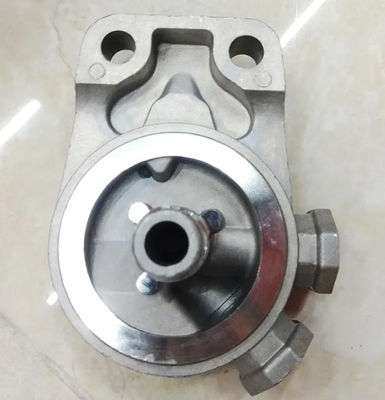 6D31 6D14 Engine Oil Filter Head KS568C Excavator Fuel Filter Head For CAT200B E200B