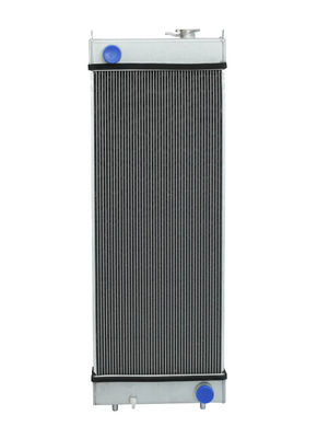 Construction Machinery Aluminum E320D Silver Excavator Radiator