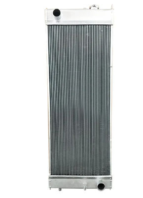 Construction Machinery Aluminum E320D Silver Excavator Radiator