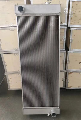 Construction Machinery Aluminum E320D Silver Excavator Radiator