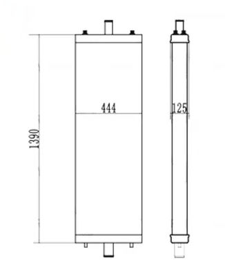 PC850-5 PC800-8 PC850-8 PC800LC-8EO PC850-8EO PC800-8R PC850-8R Radiator 209-03-41210 For Excavator