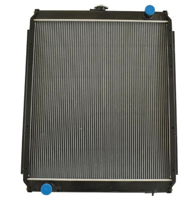 Aluminum Radiator 20Y-03-21510 Spare Parts For Excavator 200-6 PC200-6