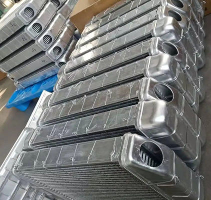 R130-5/7 Excavator Radiator With Aluminum Material