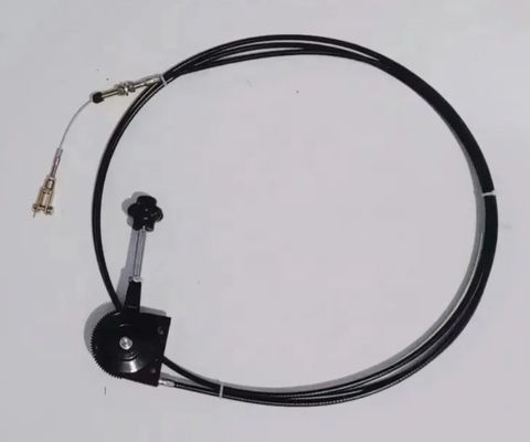 Customizable Rubber Throttle Cable for Excavator Modification Manual