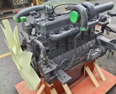 Doosan De12t Diesel Engine Assembly De12tis Excavator Engine Parts for Engineering Machinery