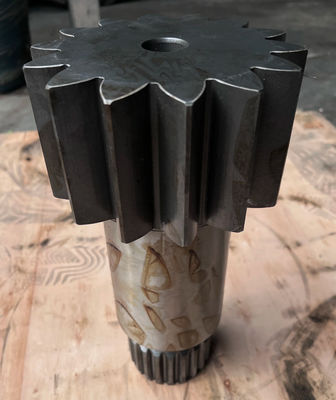 E320GC Excavator Swing Motor Gear Shaft Construction Machinery Spare Parts With Slewing Bearing And Rotating Feature