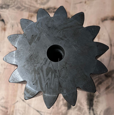 E320GC Excavator Swing Motor Gear Shaft Construction Machinery Spare Parts With Slewing Bearing And Rotating Feature