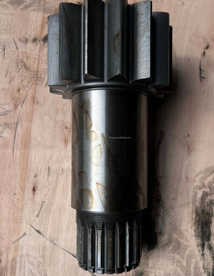 E320GC Excavator Swing Motor Gear Shaft Construction Machinery Spare Parts With Slewing Bearing And Rotating Feature
