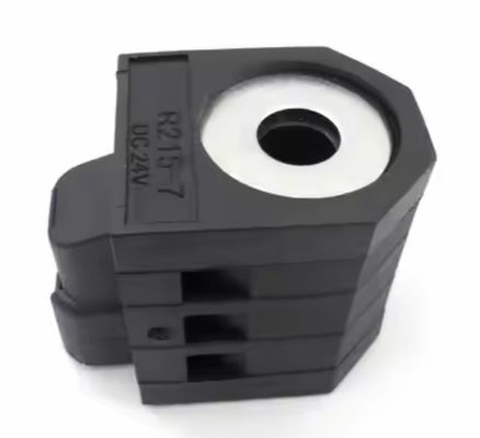 YU'AN 24V Excavator Solenoid Valve Coil XKBL-00004 For R210LC-7 R215LC-7