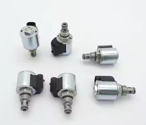 12V Hydraulic Solenoid Valve AT195142 For Excavator 710J 325J 310SJ 710G 310G