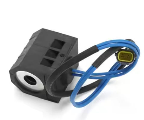 Rotary Solenoid Valve Coil for DH150 DH220 DH225 DH300-5-7 Excavator Accessories 24V 52.3mm 13mm