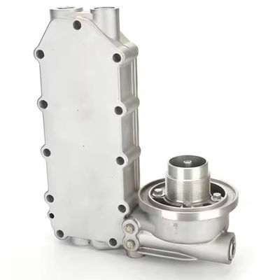 PC300-7 Excavator Diesel Engine Parts 6D114 Lubriing Oil Filter Head Oil Cooler Seat Radiator Cover 3934159