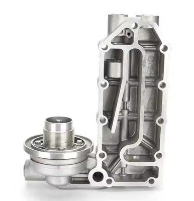 PC300-7 Excavator Diesel Engine Parts 6D114 Lubricating Oil Filter Head Oil Cooler Seat Radiator Cover 3934159