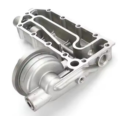 PC300-7 Excavator Diesel Engine Parts 6D114 Lubriing Oil Filter Head Oil Cooler Seat Radiator Cover 3934159