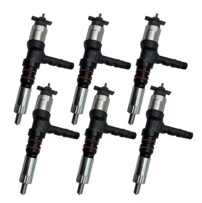 Fuel Injector 095000-6140 6261-11-3200 For Excavator PC600 PC800-8 6D140 Engine