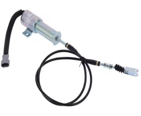 Fuel Shut Off Solenoid 11E1-60100-24 11N6-666030-24 For Excavator R210