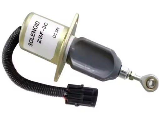24V Shut Off Solenoid 3931196 SA-3665-24 ZSF-3C For 6CT 8.3 Excavator