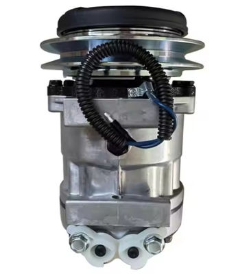 Air Conditioning Compressor YX91V00002F2 For Excavator SK135SR SK200SR SD7H13 Engine 24V