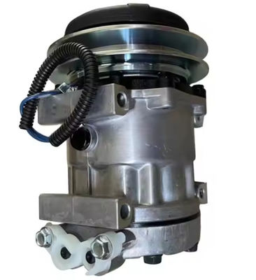 Air Conditioning Compressor YX91V00002F2 For Excavator SK135SR SK200SR SD7H13 Engine 24V