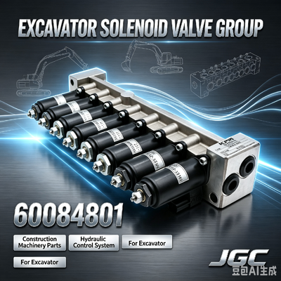 60084801 Solenoid Valve Group Suitable for s any Excavator