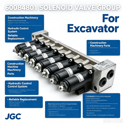 60084801 Solenoid Valve Group Suitable for s any Excavator