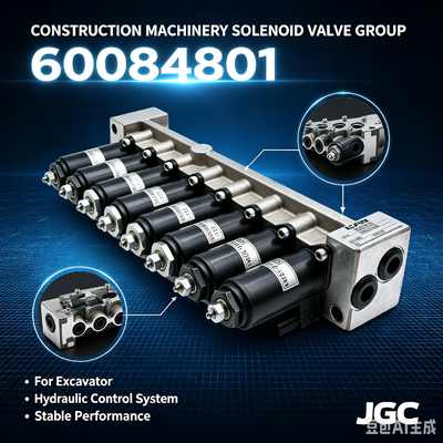 60084801 Solenoid Valve Group Suitable for s any Excavator